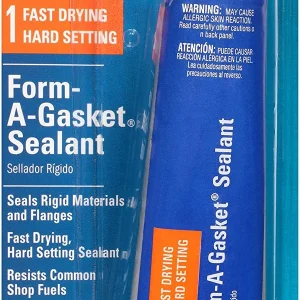 Permatex Form-A-Gasket No. 1 Sealant Fast-Drying Hard-Setting 3 oz (80008)