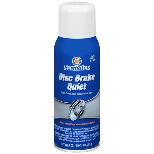 Permatex Disc Brake Quiet for Brake Squeal Reduction 12 oz (80077)