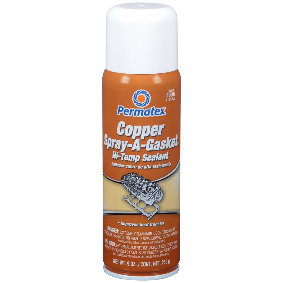 Permatex Copper Spray-A-Gasket Hi-Temp Sealant 12 oz (80697)