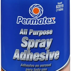 Permatex All-Purpose Spray Adhesive Clear 10.5 oz (82019)