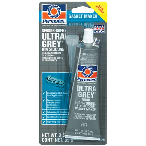Permatex Ultra Grey RTV Silicone Gasket Maker 3.5 oz (82194)