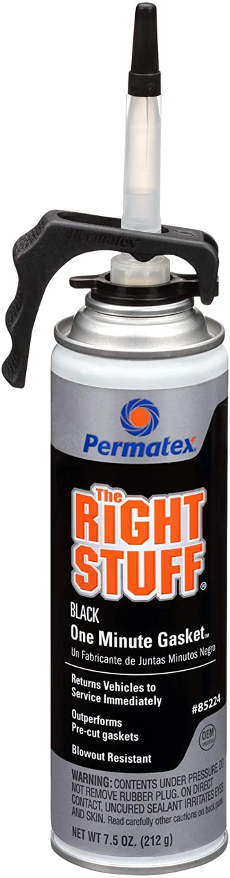 Permatex The Right Stuff 1 Minute Black Gasket Maker 7.5 oz PowerBead Can (85224)