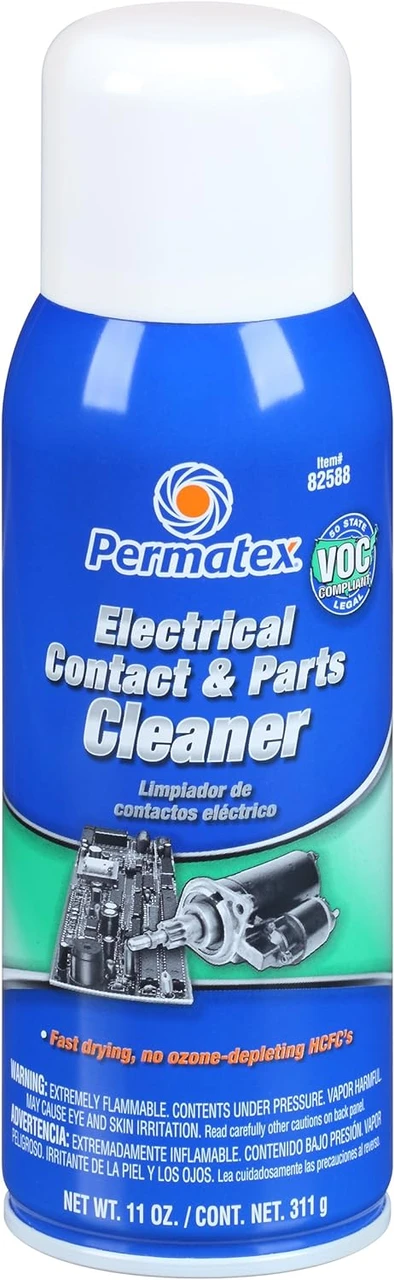Permatex Electrical Contact and Parts Cleaner 11 oz Aerosol Can (82588)