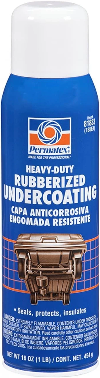 Permatex Heavy Duty Rubberized Undercoating 16 oz Net Aerosol Can (81833)