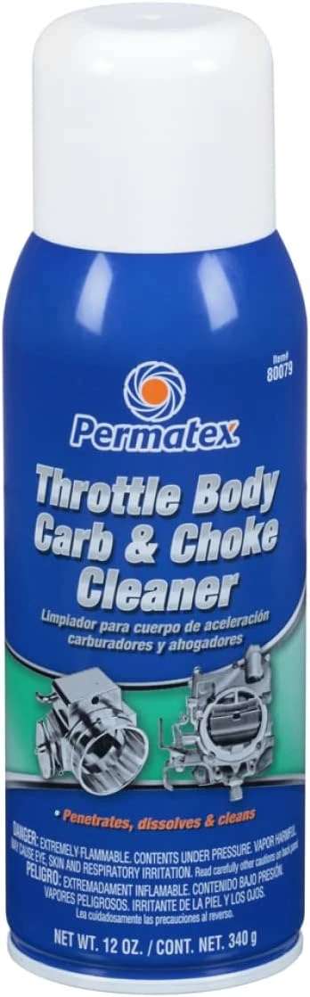 Permatex Motor Muscle Choke and Carburetor Cleaner 16 oz Aerosol Can (80079)