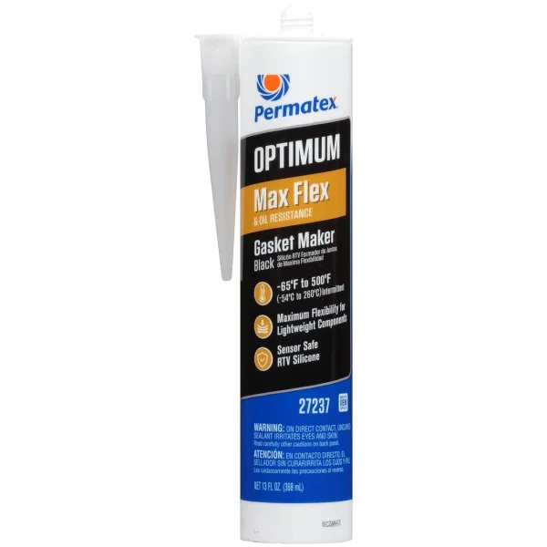 Permatex Optimum Black Gasket Maker, 13 Oz (27237)