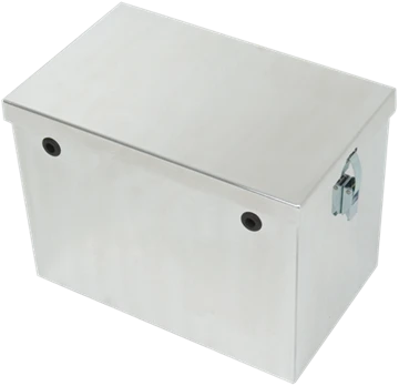 Phoenix USA 12" Machine Finish Battery Box (SP12B)