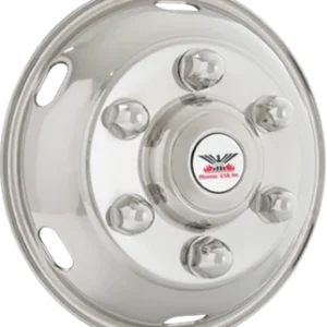 Phoenix USA 16" 6 Lug Wheels Front Pair DOT Axle Set (N6664F)