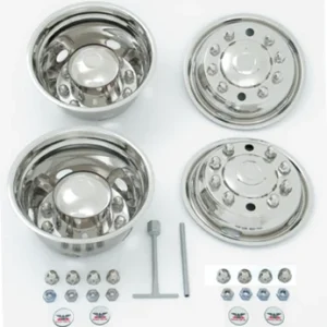 Phoenix USA 19.5" 10 Lug Wheels DOT Sim Set (NH5092)