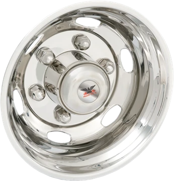 Phoenix USA 19.5" 6 Lug Wheels Rear Pair DOT Axle Set (N6681R)