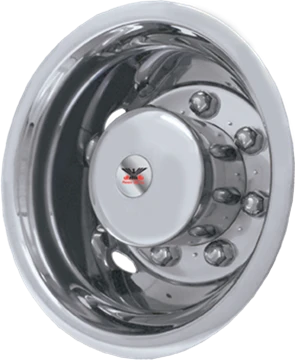 Phoenix USA 19.5" 8 Lug Wheels Rear Pair DOT Axle Set (NH8494R)