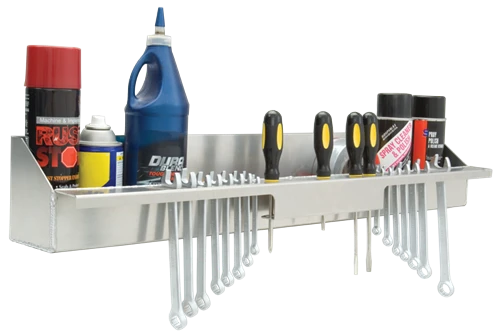 Phoenix USA 6.5" x 5.5" x 33.5" Oil Bottle Tool Rack (SPOTS)