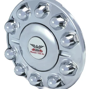 Phoenix USA Chrome ABS Front Ford 17-C F450-550 Hub Cover (QH2001F)