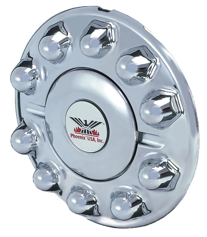 Phoenix USA Chrome ABS Front Ford 17-C F450-550 Hub Cover (QH2001F)