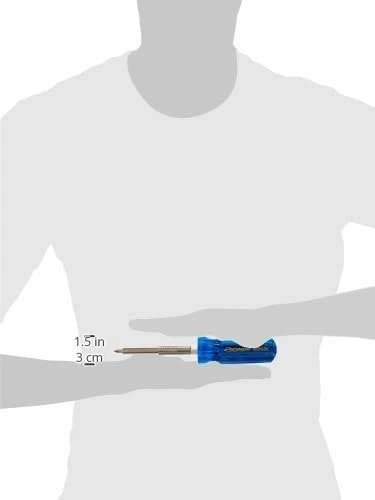 Picquic Carded Hvac 7 Bit Multi Bit Screwdriver Nutdriver, Blue (98883) — product image 5
