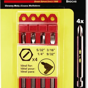 Picquic Sae Slotted Set 5/32, 3/16, 1/4, 9/32 In (95008)