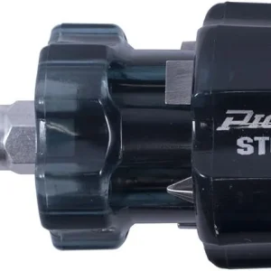 Picquic Stubby 6 Multi Bit Screwdriver, Bulk, Black (91102B)