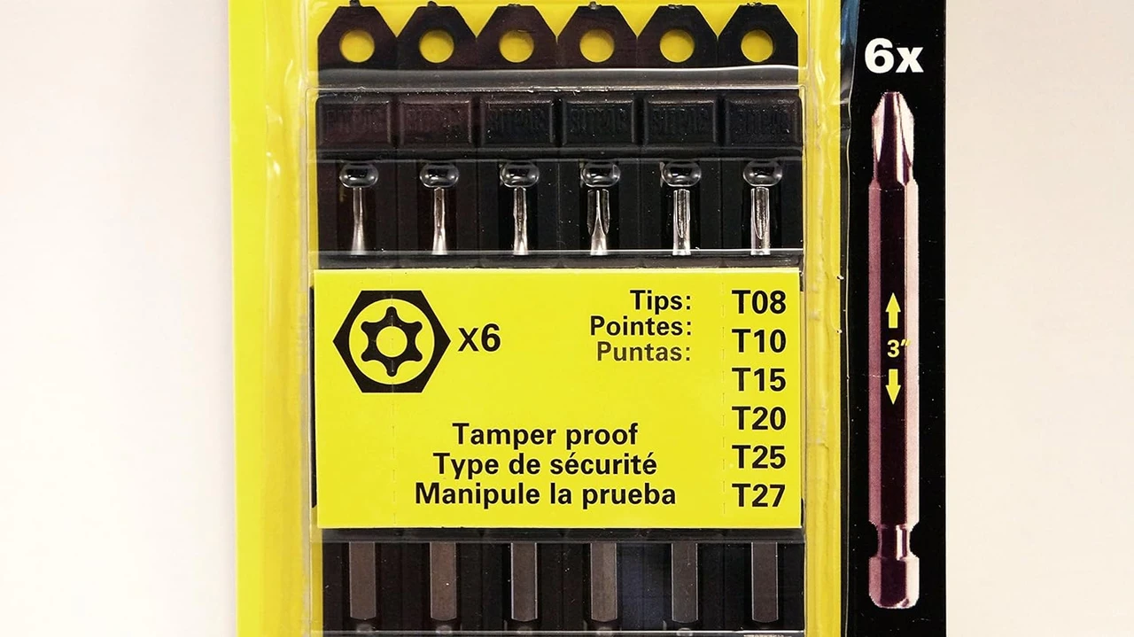 Picquic Torx Security T8, T10, T15, T20, T25, T27 (95004) — product image 3