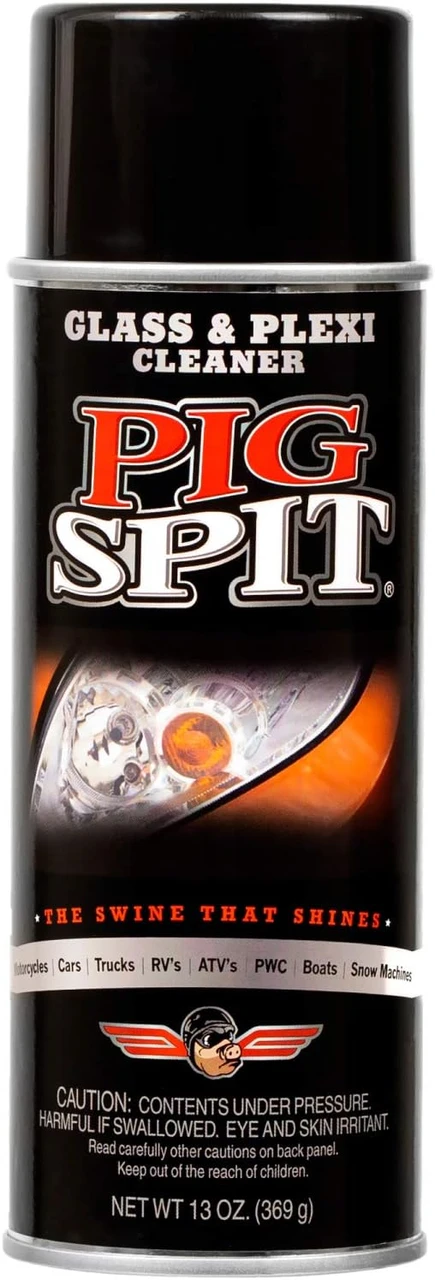 Pig Spit Single Glass Plexi Cleaner Anti Streak Formula (PSGP)