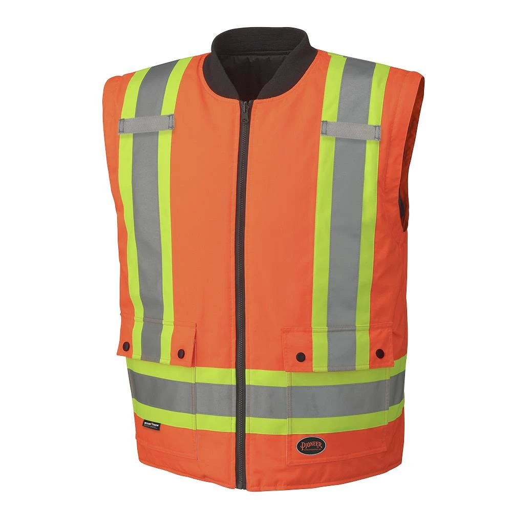 Pioneer Safety 7-in-1 Waterproof Hi-Vis Orange Parka - Medium (V1120151U-M) — product image 5