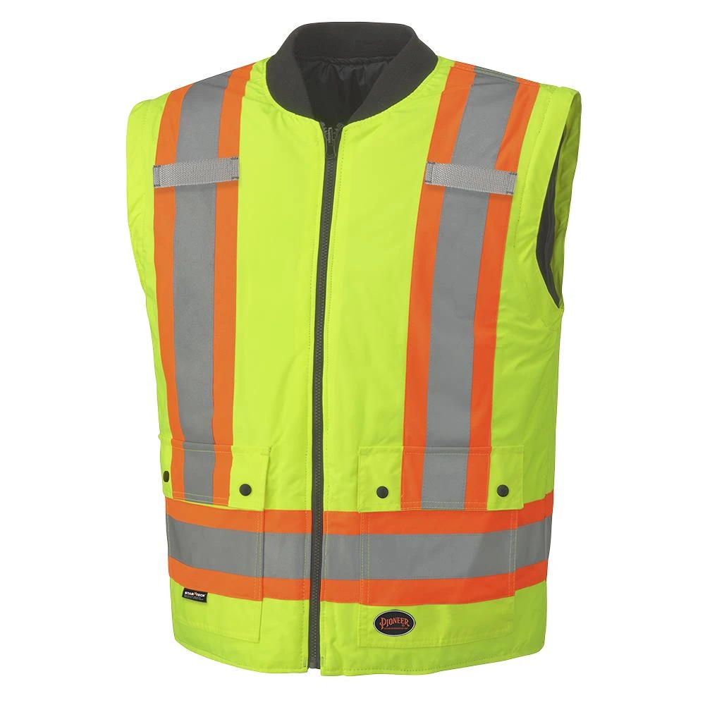 Pioneer Safety 100% Waterproof 7-in-1 Parka, Hi-Vis Yellow/Green (V1120161U-S) — product image 5