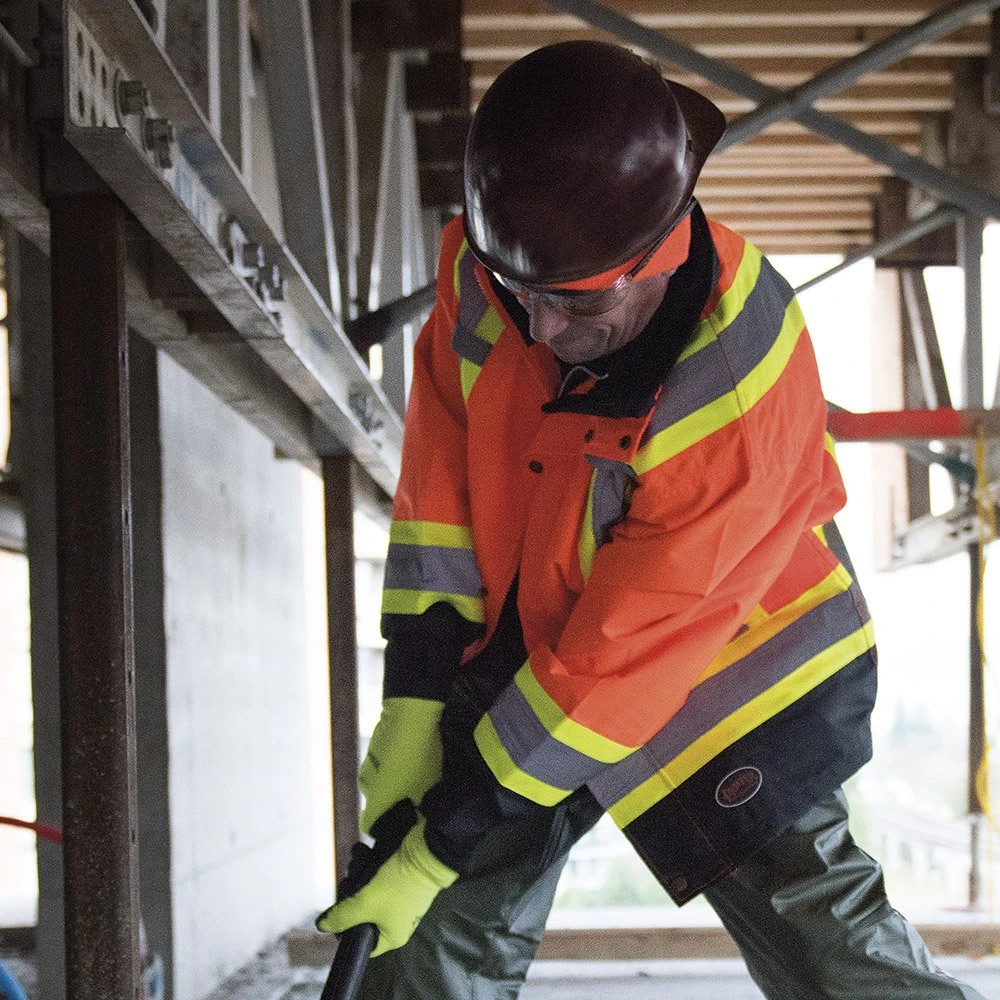 Pioneer Safety Hi-Vis Ripstop Waterproof Safety Jacket Orange M (V1200250U-M) — product image 3