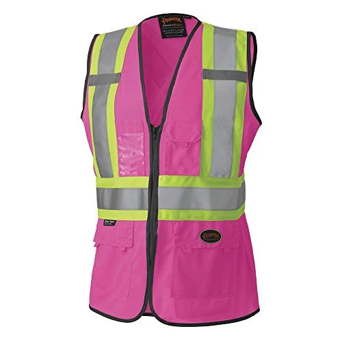 Pioneer Safety Women's Reflective Safety Vest, XL (V1021840U-XL)