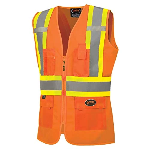Pioneer Safety Women's High Visibility Reflective Safety Vest (V1021850U-L)