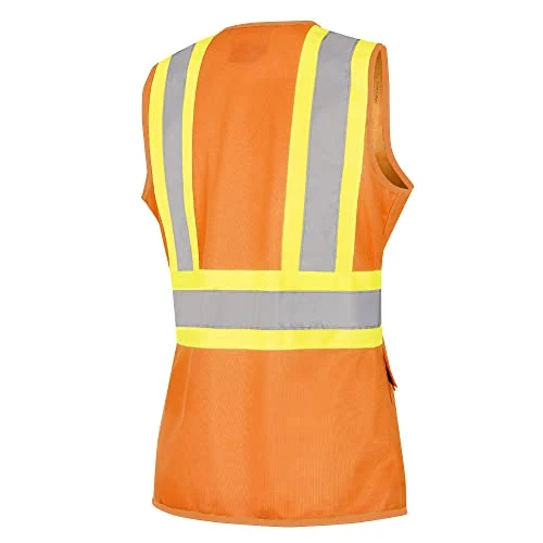 Pioneer Safety Women's High Visibility Reflective Safety Vest (V1021850U-L) — product image 3