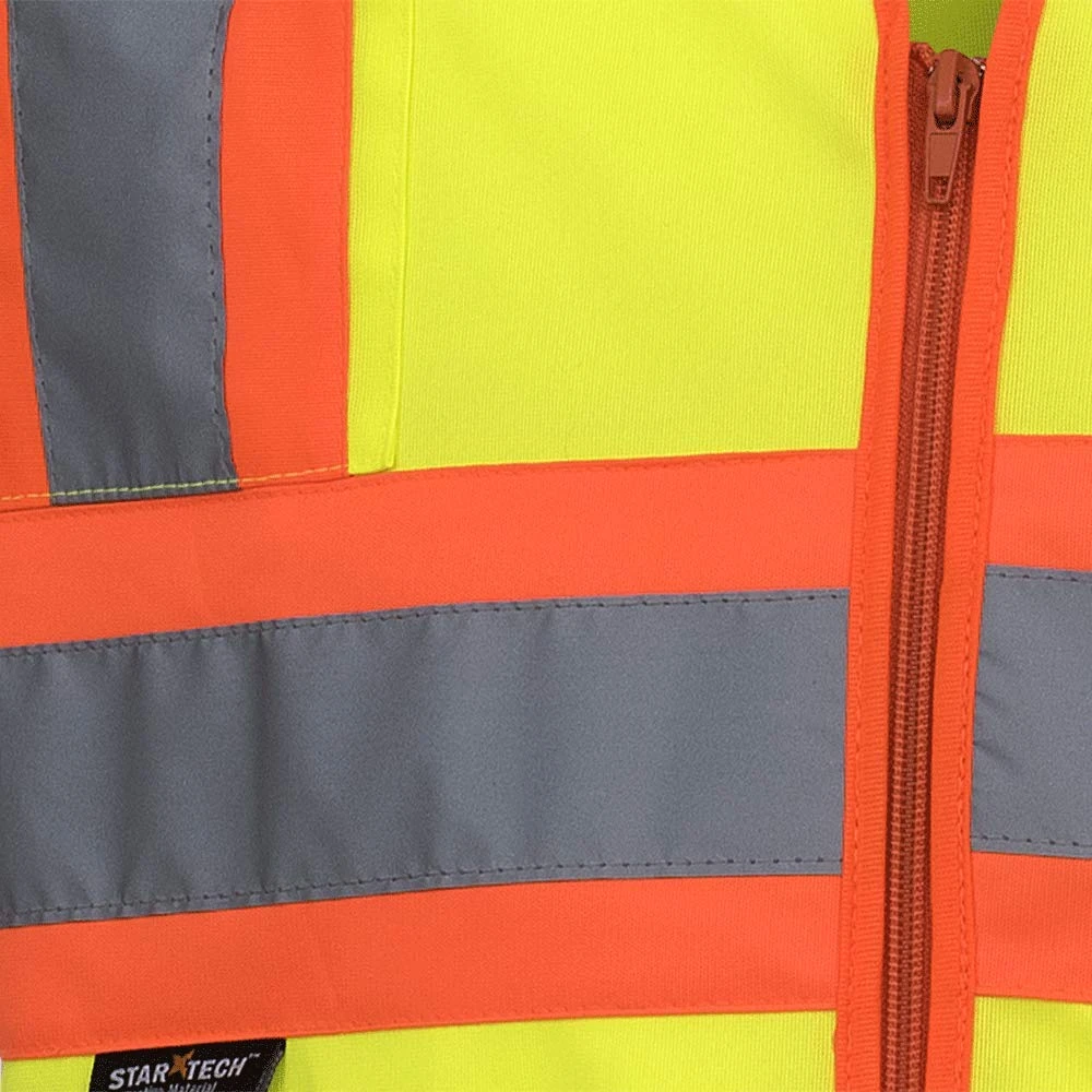 Pioneer Safety High Visibility Tricot Sleeved Safety Vest - 2XL (V1023560U-2XL) — product image 5