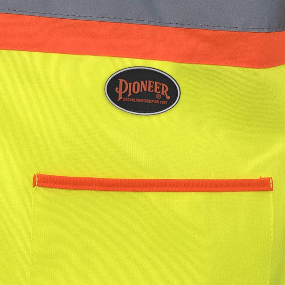 Pioneer Safety High Visibility Tricot Sleeved Safety Vest - XL (V1023560U-XL) — product image 2