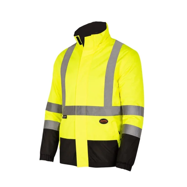 Pioneer Safety Reversible Safety Jacket Hi-Vis Yellow/Black (V1140460U-S)