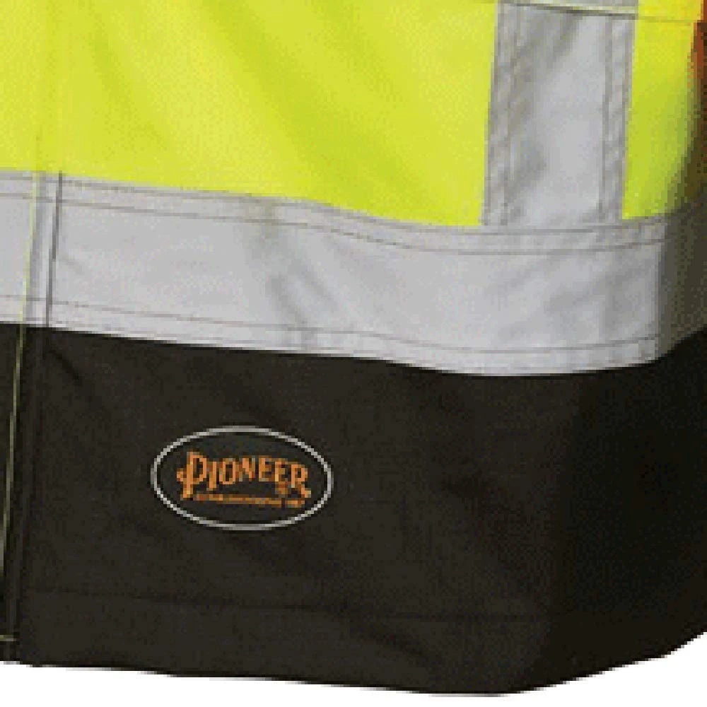 Pioneer Safety Ripstop Rain Gear Safety Jacket Orange, Yellow/Green (V1200261U-XL) — product image 2