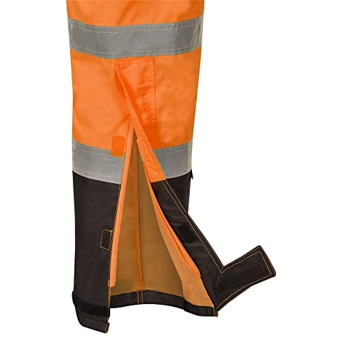 Pioneer High Visibility Ripstop Bib Pants, Yellow/Green (V1200451U-M) — product image 3