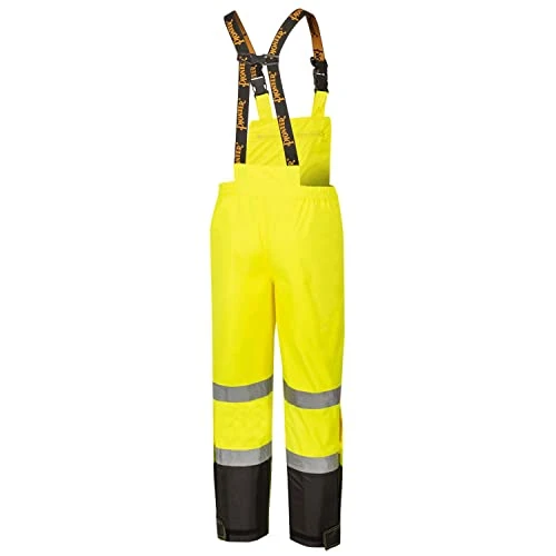 Pioneer Safety Ripstop High Visibility Bib Pant, Yellow/Green (V1200461U-XL) — product image 2