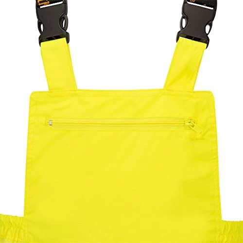 Pioneer Safety Ripstop High Visibility Bib Pant, Yellow/Green (V1200461U-XL) — product image 4