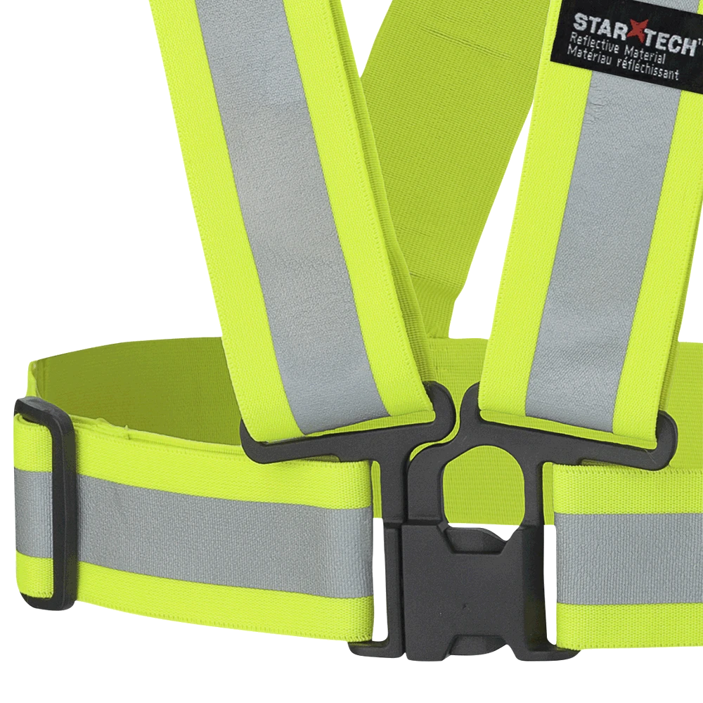 Pioneer Hi-Viz 2" Adjustable Safety Sash - Yellow/Green (V1040860U) — product image 2