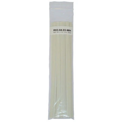 Polyvance Abs Strip, 3/8" X 1/16", 30 Ft., White (R03-04-03-WH)