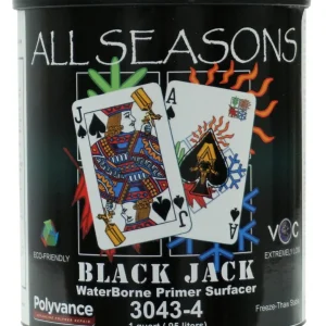Polyvance All Seasons Black Jack Waterborne Primer-Surfacer - Quart (417564)