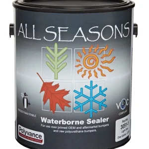 Polyvance All Seasons Waterborne Flexible Bumper Sealer, Light Gray - Gallon (420396)