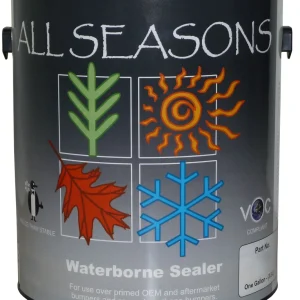 Polyvance All Seasons Waterborne Flexible Bumper Sealer, White - Gallon (420031)