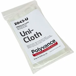Polyvance Fiberglass Cloth, 9 Sq. Ft. (0.84 Sq. M) (2043-U)