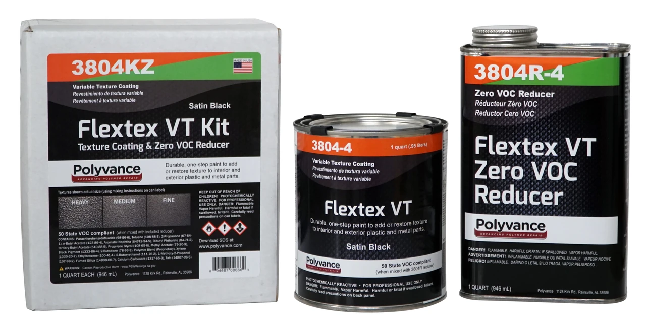 Polyvance Flextex Kit W/ Zero Voc Reducer (3804KZ)
