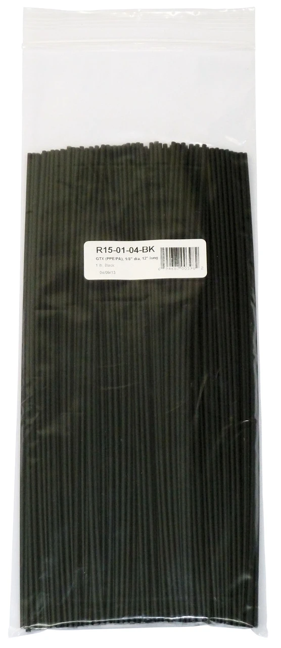 Polyvance Gtx (Pa+Ppe), 1/8" Diameter, 1 Lb., Black (R15-01-04-BK)