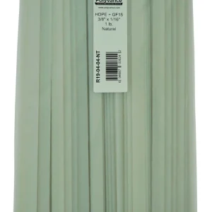 Polyvance Hdpe+Gf15 Strip, 3/8" X 1/16", 1 Lb., Natural (R19-04-04-NT)