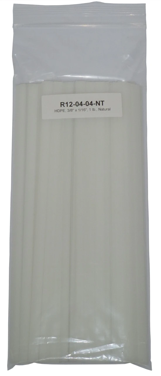 Polyvance High Density Polyethylene (Hdpe), 3/8" X 1/16", 1 Lb., Natural (R12-04-04-NT)