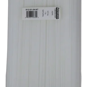 Polyvance High Density Polyethylene (Hdpe) Rod, 1/8" Diameter, 1 Lb., Natural (R12-01-04-NT)