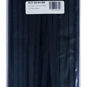 Polyvance Nylon+15% Glass Fibers, 3/8"X1/16", 1 Lb., Black (R21-04-04-BK)