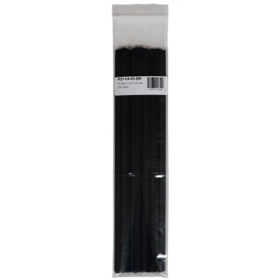 Polyvance Nylon+15% Glass Fibers, 3/8"X1/16", 30Ft., Black (R21-04-03-BK)