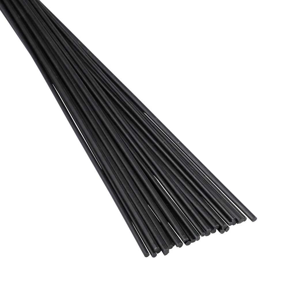 Polyvance Plastic Welding Rod, 1/8 In. Diameter, 30 Ft, Black (R03-01-03-BK)